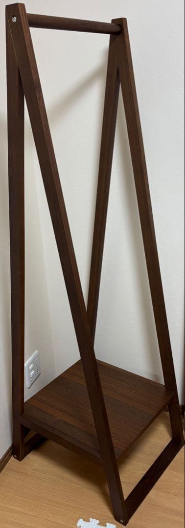 【送料込】組立済み 無印良品 コートハンガー 木製 ウォールナット 廃番 人気