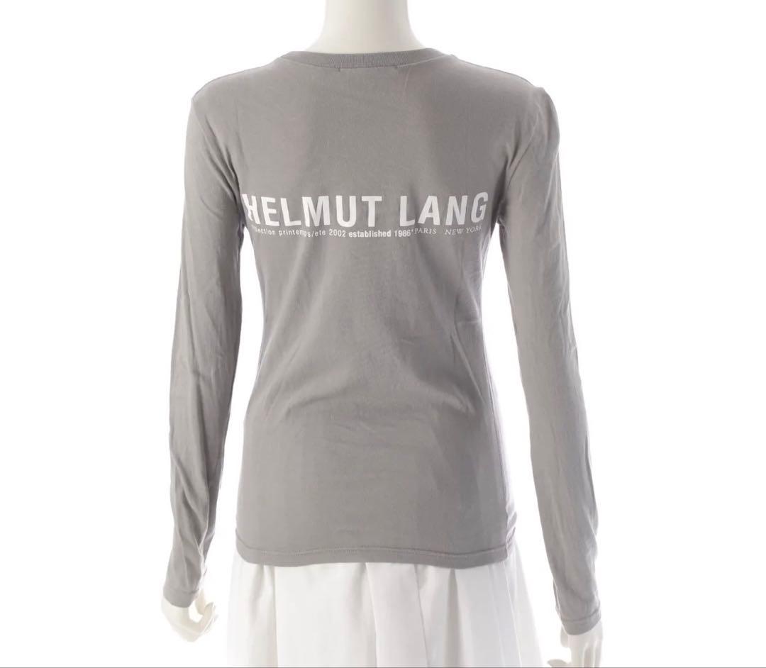 トップス helmut lang logo print 2002 archive