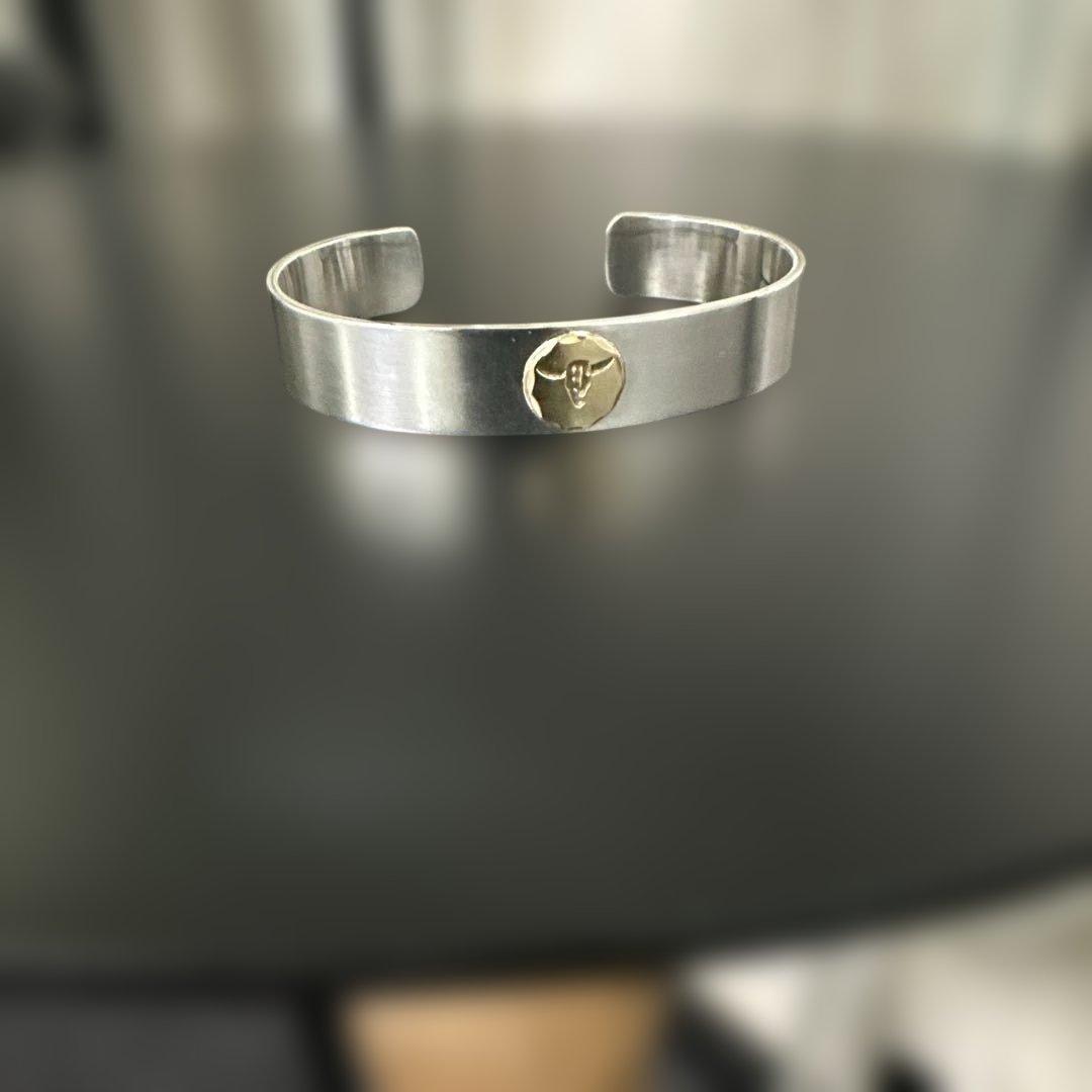 美品‼️TADY&KING 平打ちバングルGPロングホーン