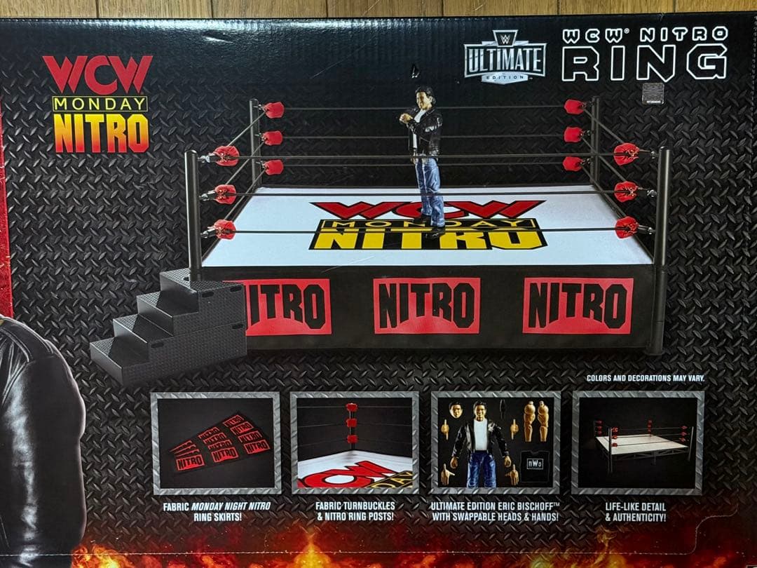 WWE WCW NWO フィギュア リング セット 検 プロレス 新日本プロレス