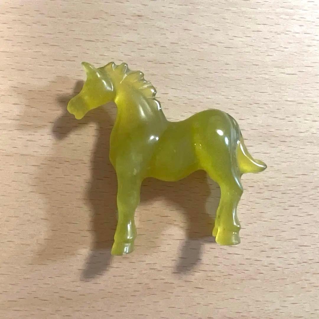 午年・うま・ウマ・馬・置物・ヴィンテージ ・レトロ・アンティーク・黄色・黄色い馬