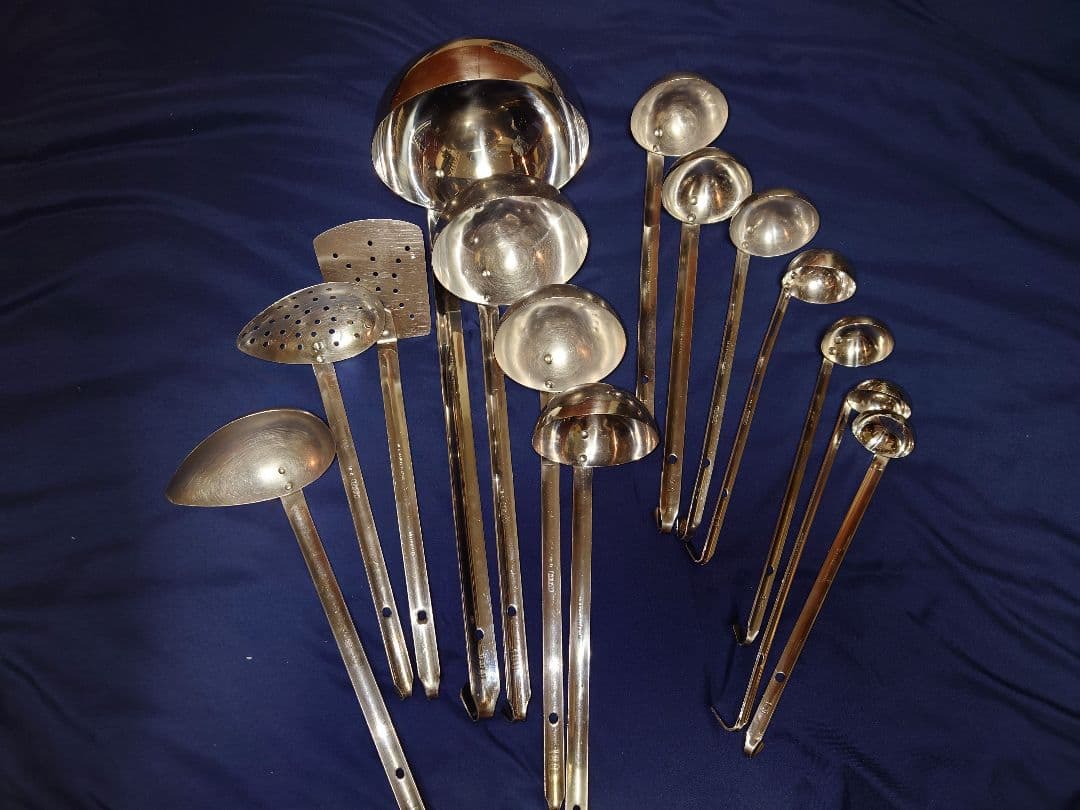 レードル　お玉　ターナー　穴開きお玉　【14種】【送料無料】