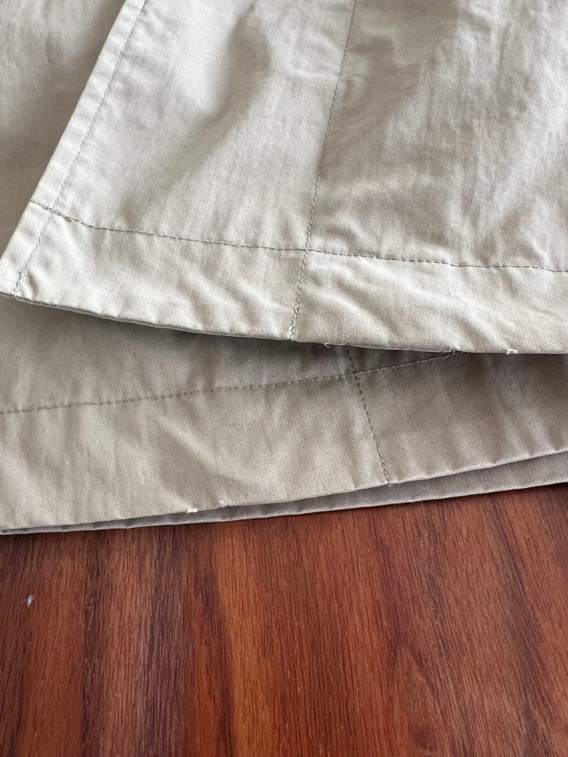 MHL. ステンカラーコート ベージュ　ダウンライナー付き