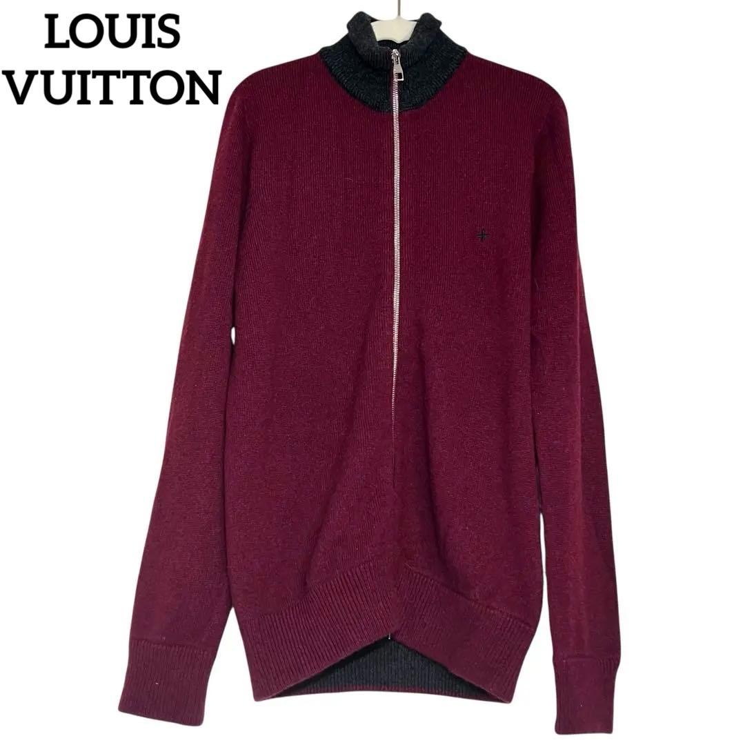 LOUIS VUITTON ルイヴィトン ジップアップ カーディガン Sサイズ