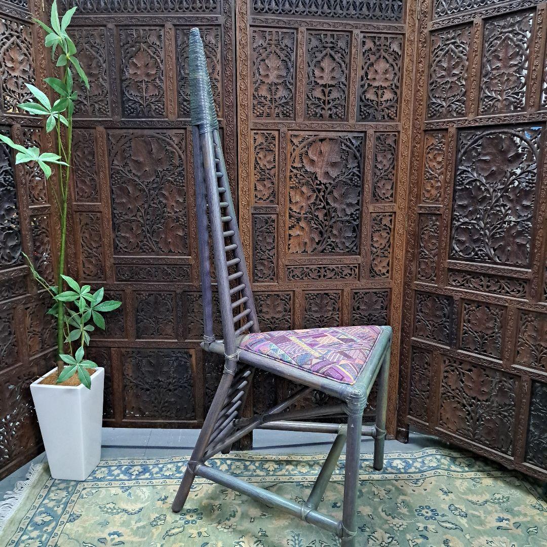 ♡日本の高級ラタン家具　カサブランカ　ダイニングチェアー♡