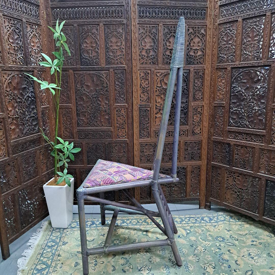 ♡日本の高級ラタン家具　カサブランカ　ダイニングチェアー♡