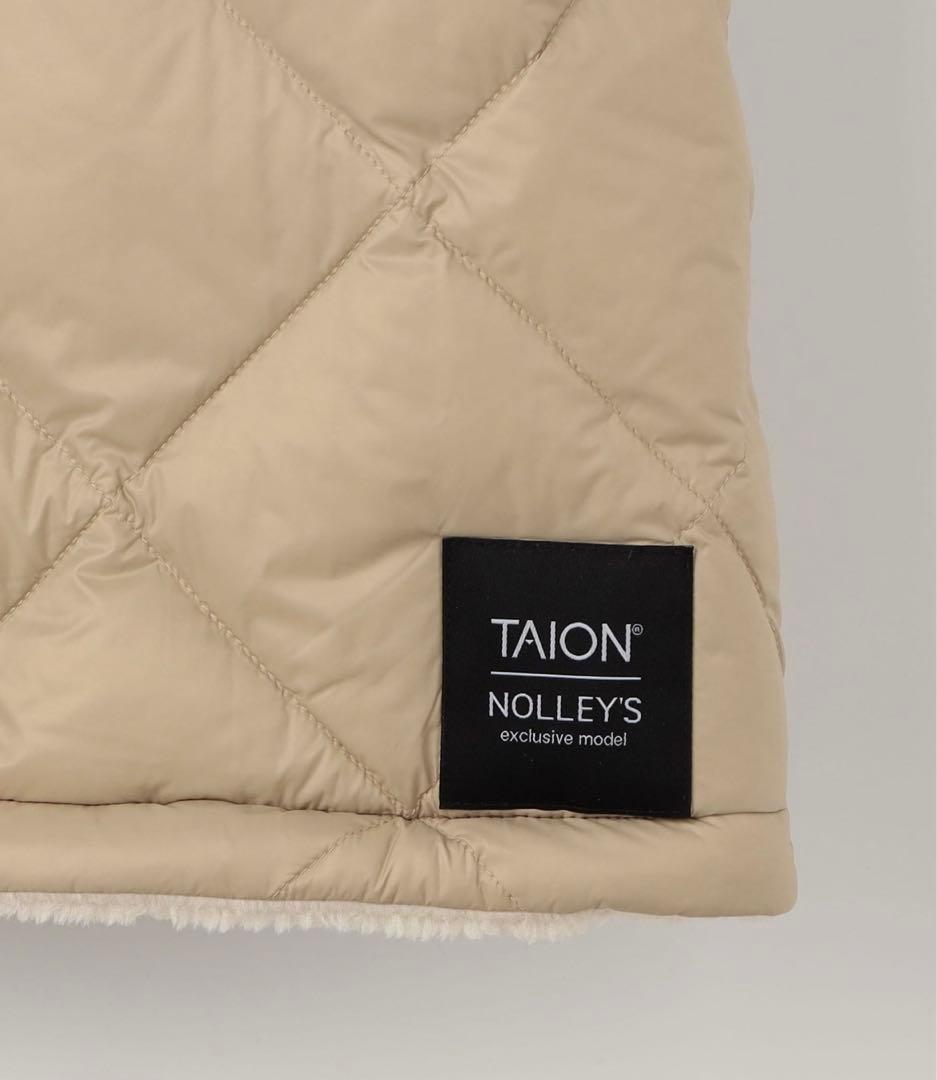 NOLLEY'S ×TAION ダイヤキルト×ボアロングダウン(リバーシブル)