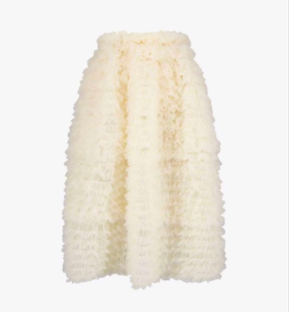 スカート bibiy DARLENE SHUSHU SKIRT IVORY
