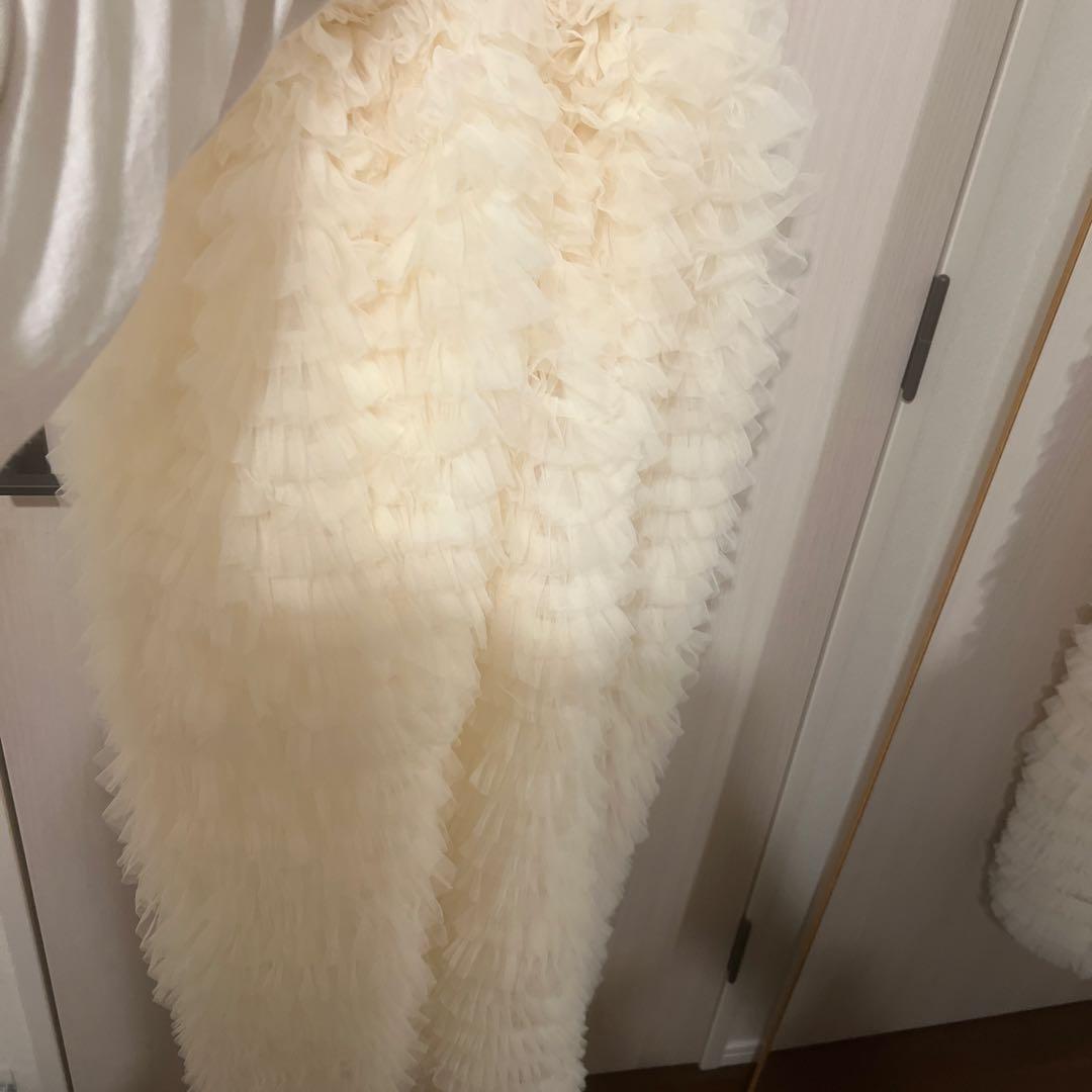 スカート bibiy DARLENE SHUSHU SKIRT IVORY