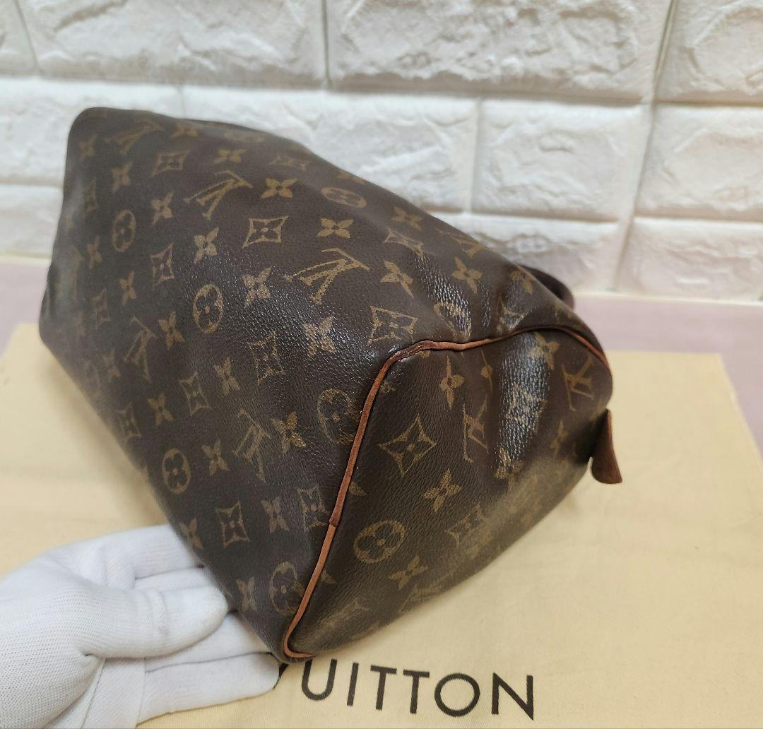 ルイヴィトン スピーディ25 ミニボストン ハンドバッグ ヴィンテージ加工