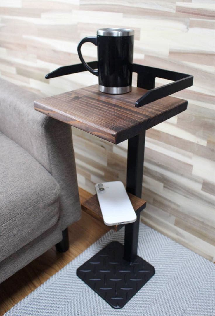 アイアン2段サイドテーブル