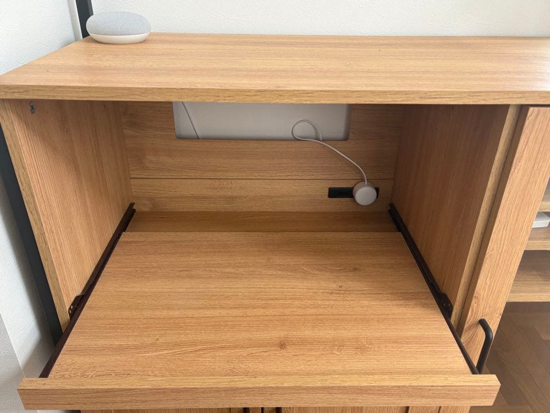 【お値下げ】【ニトリ】ヴィンテージテイストのレンジボード(NA)