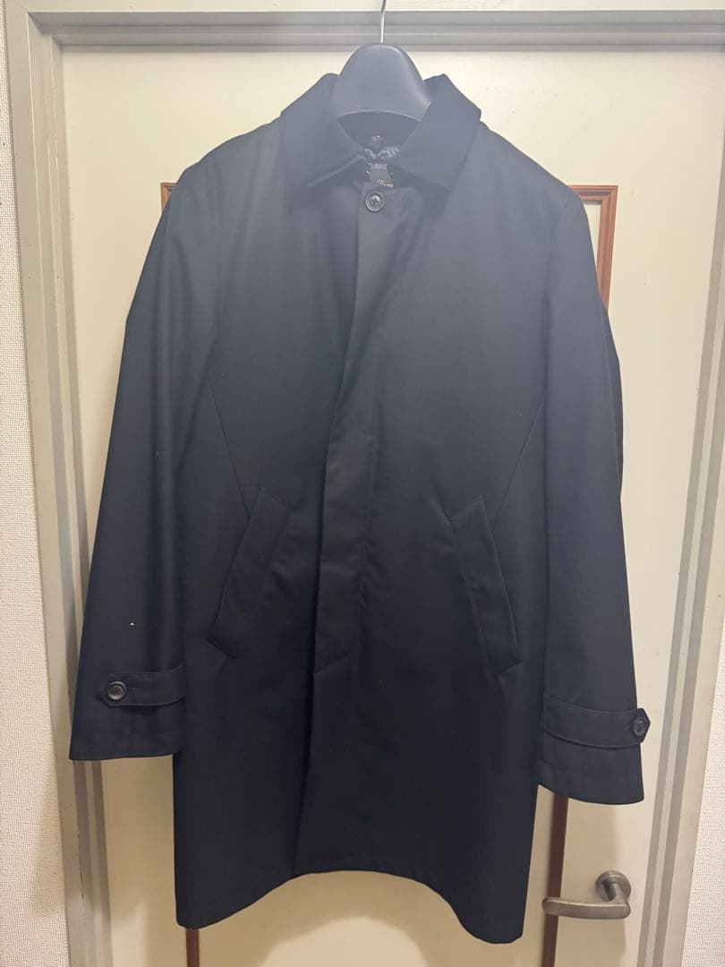 ナノユニバース　西川ダウン/3WAYステンカラーコート　ブラック　L