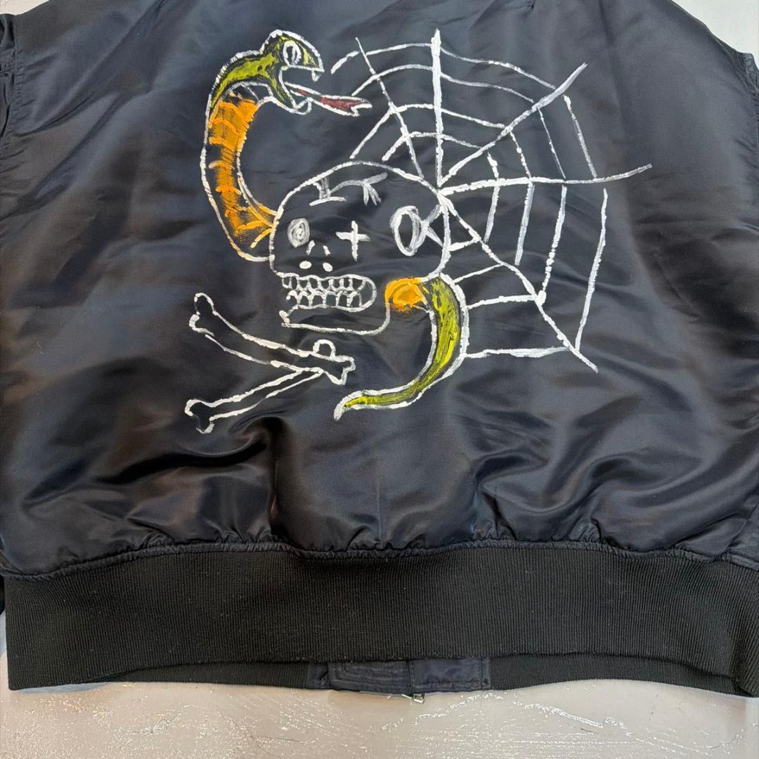 激レア　1点物！ guernika フリーサイズ MA-1 フライトジャケット