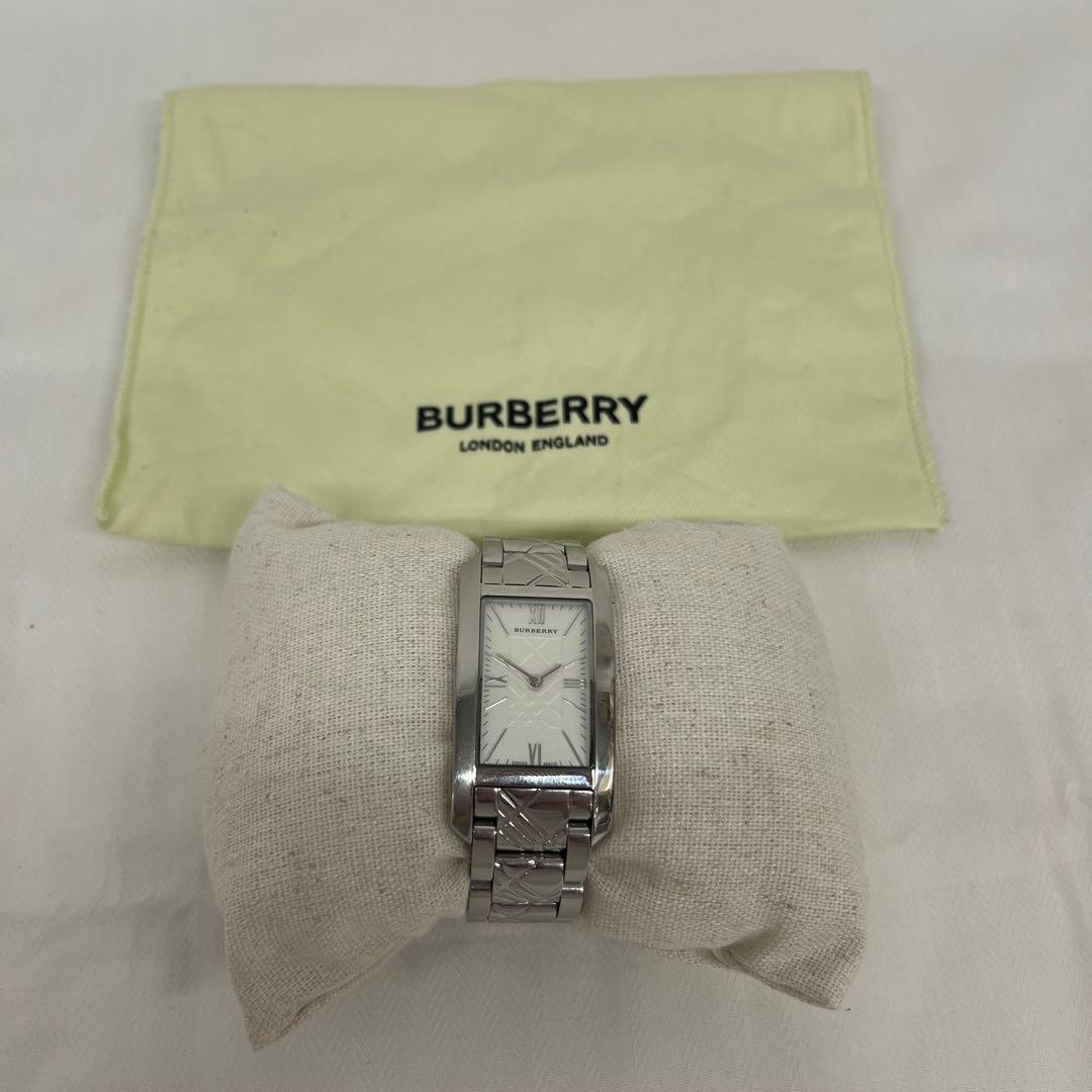稼動品　BURBERRY バーバリー 腕時計 BU1090スクエア調　クォーツ