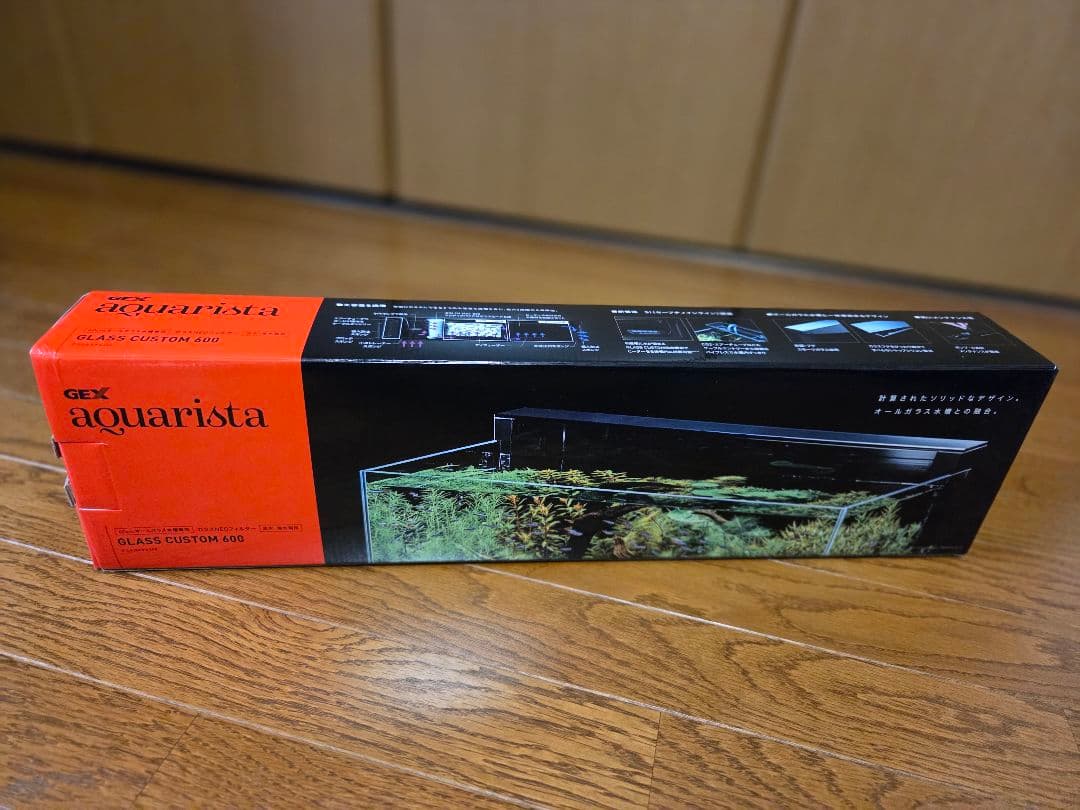 フィルター・ポンプ・ろ材 GEX aquarista GLASS CUSTOM 600