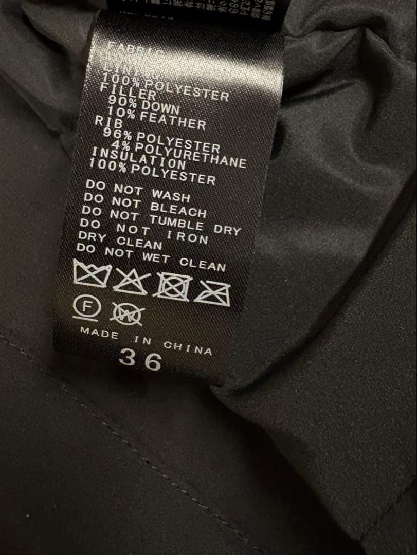 36【即発可】新品 Spick and Span 2WAY撥水ダウンハーフコート