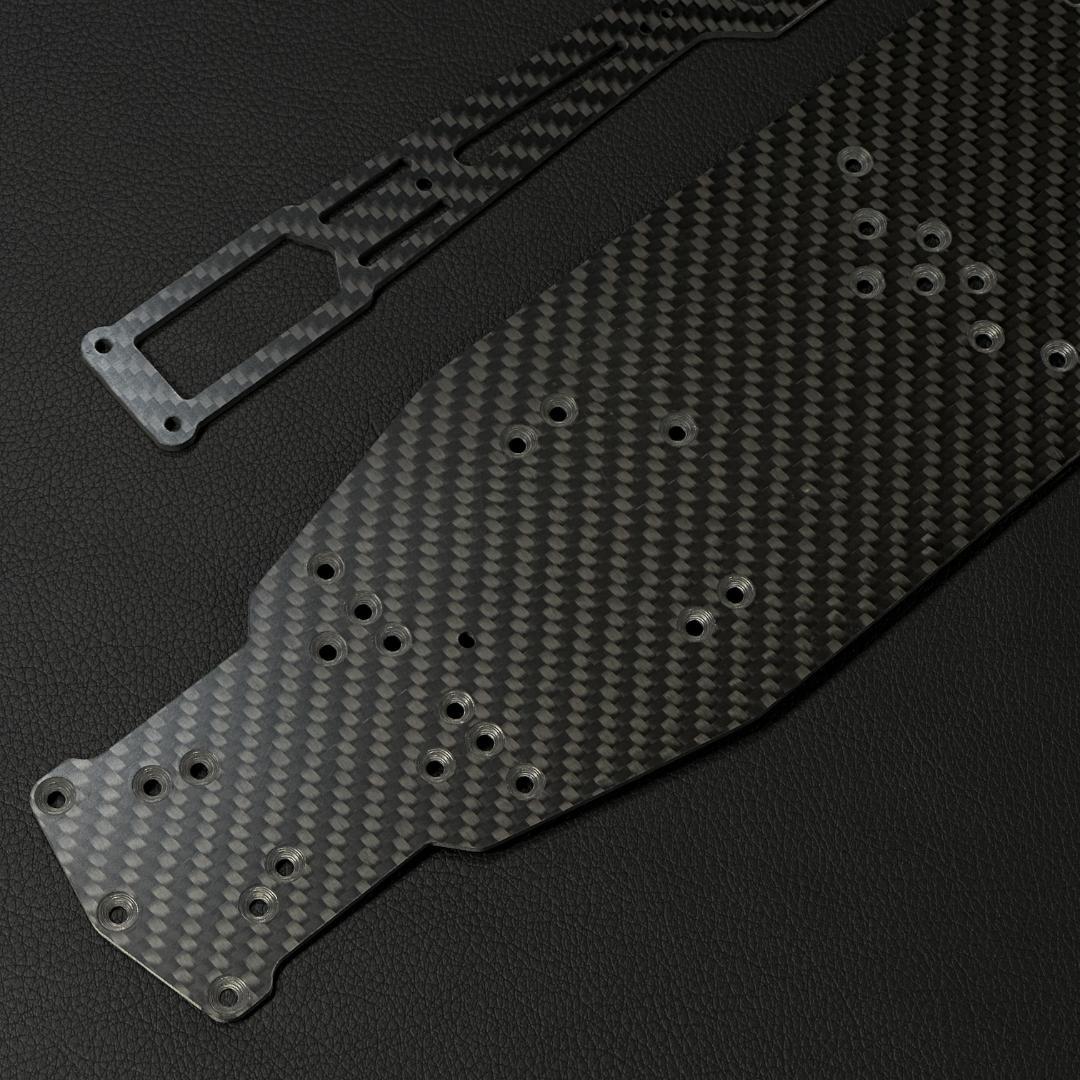 特注品 ヨコモ RD2.0 カーボンシャーシ 3.0mm + アッパ m2131