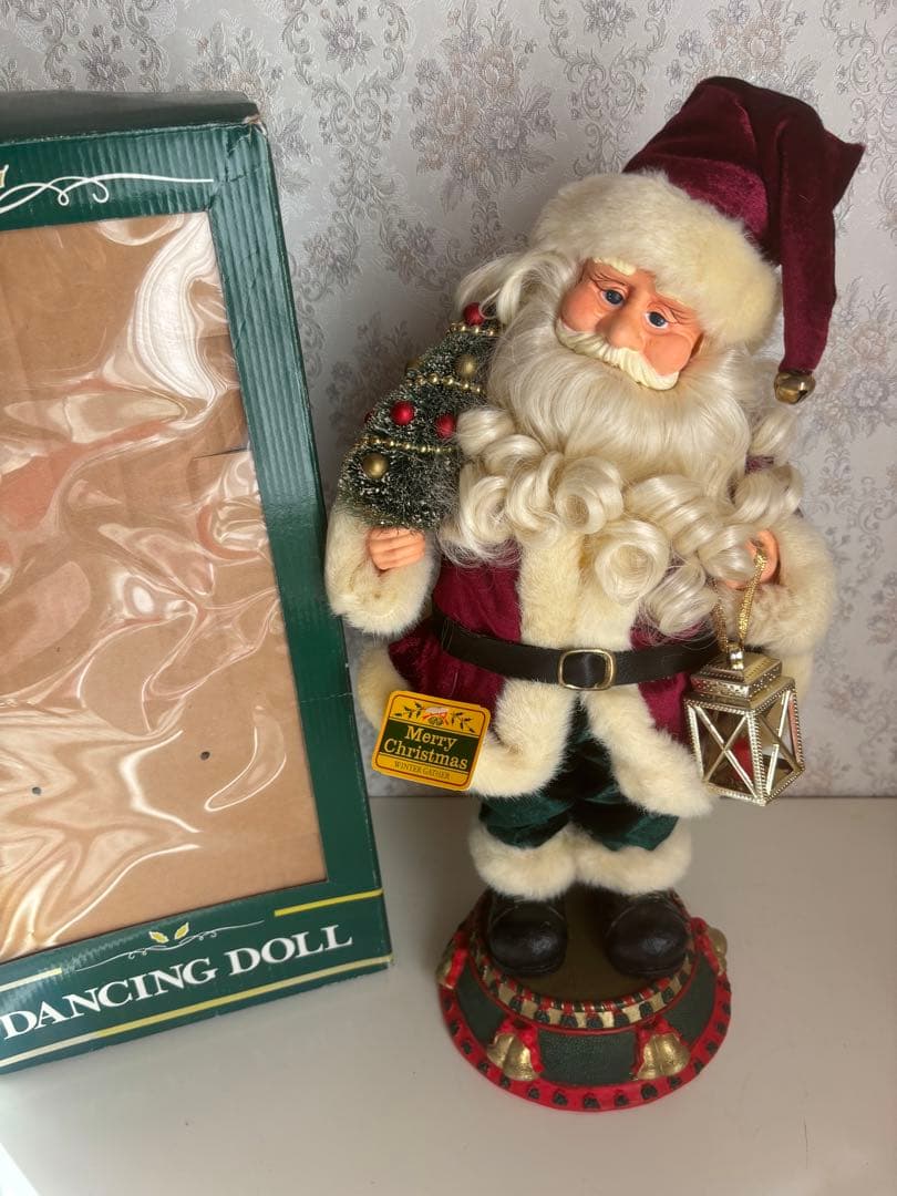 ダンシングサンタ　ビンテージ！昭和レトロ！新品箱入り！クリスマス