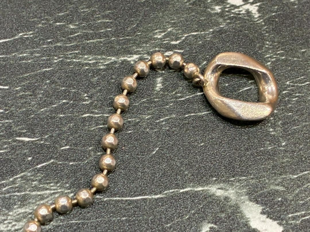 ♥【136】グッチ　ボールチェーン　ブレスレット　925