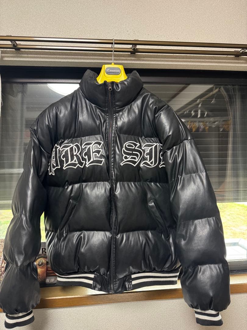 Reakinsse ブラック ダウンジャケット じゅ