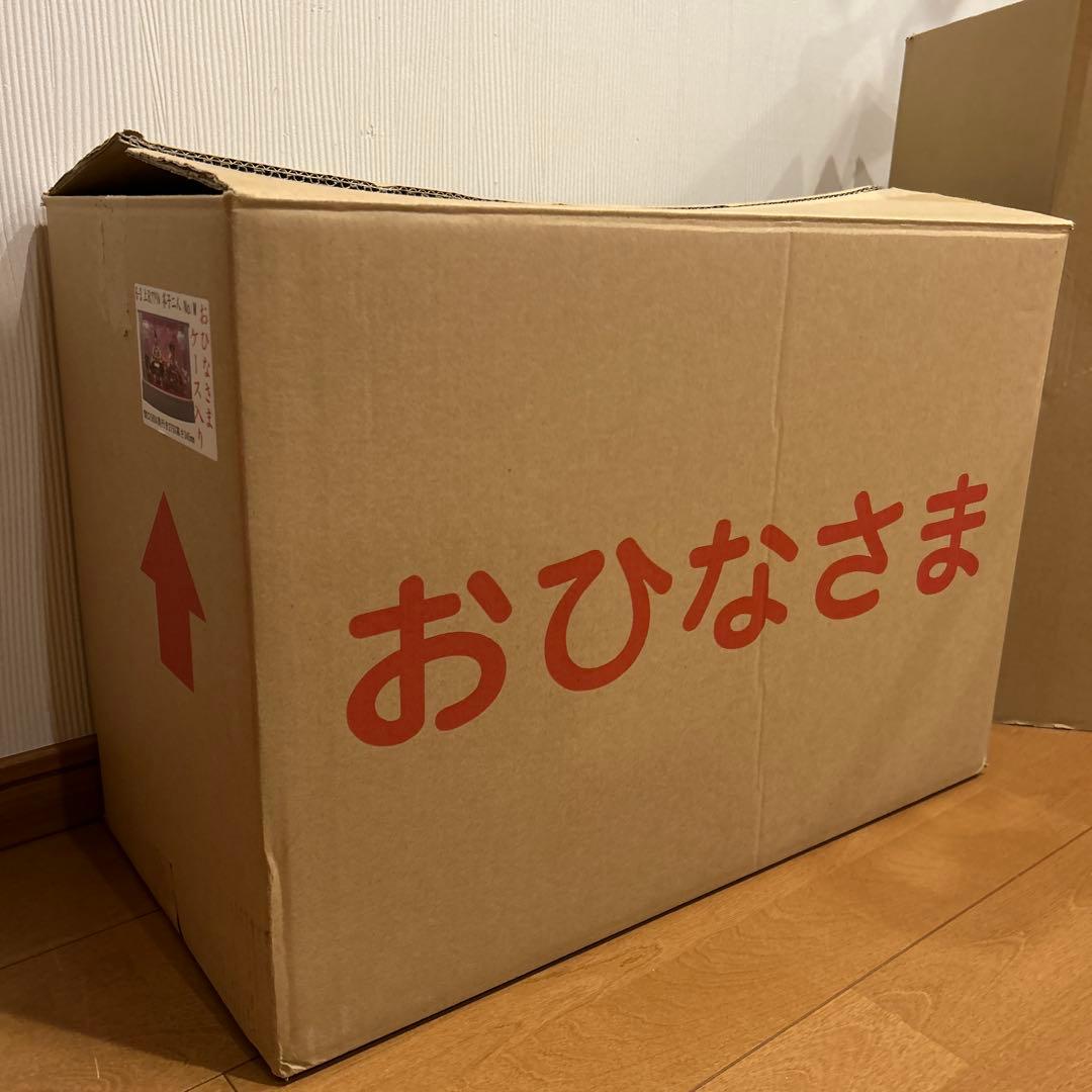 雛人形 アクリルケース ピンク 半円形 親王飾り ひな祭り おひなさま