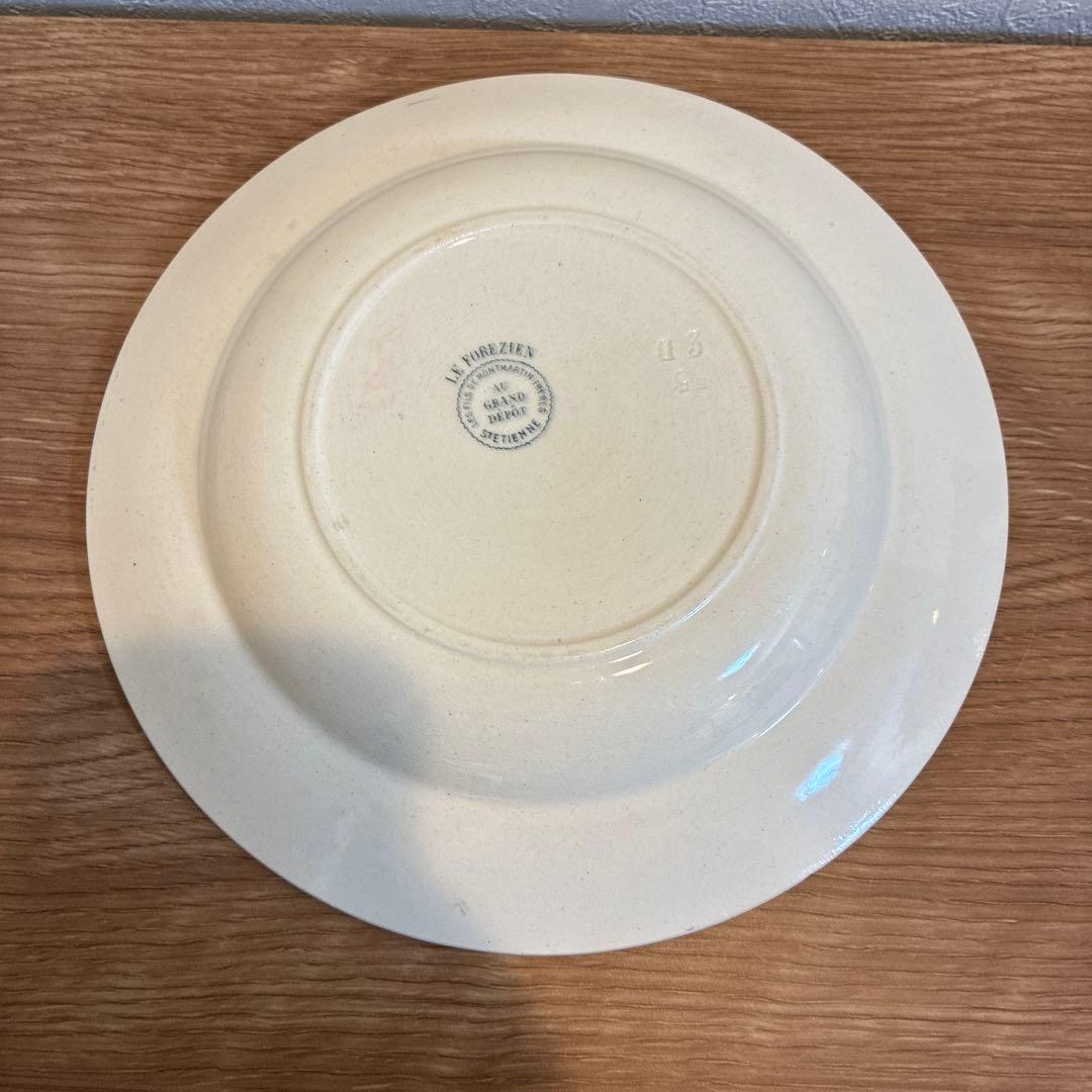 フランスアンティーク　グランデポ　GRAND アンティーク皿