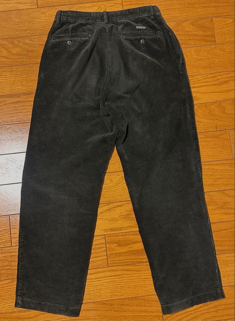 ラルフローレン コーデュロイ 90s 太畝　ANDREW 黒　ブラック