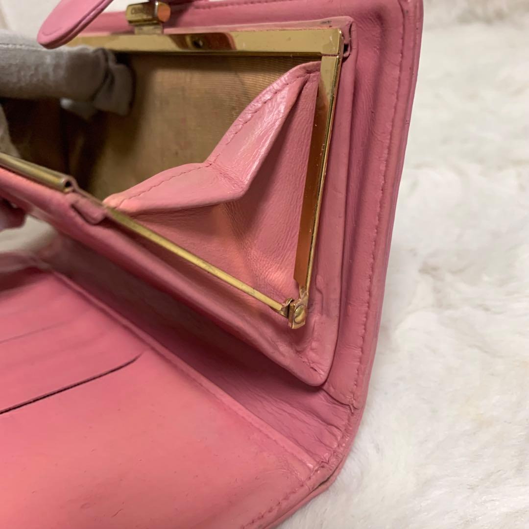 みつこCHANE シャネル　キャビアスキン　ピンク　ココマーク