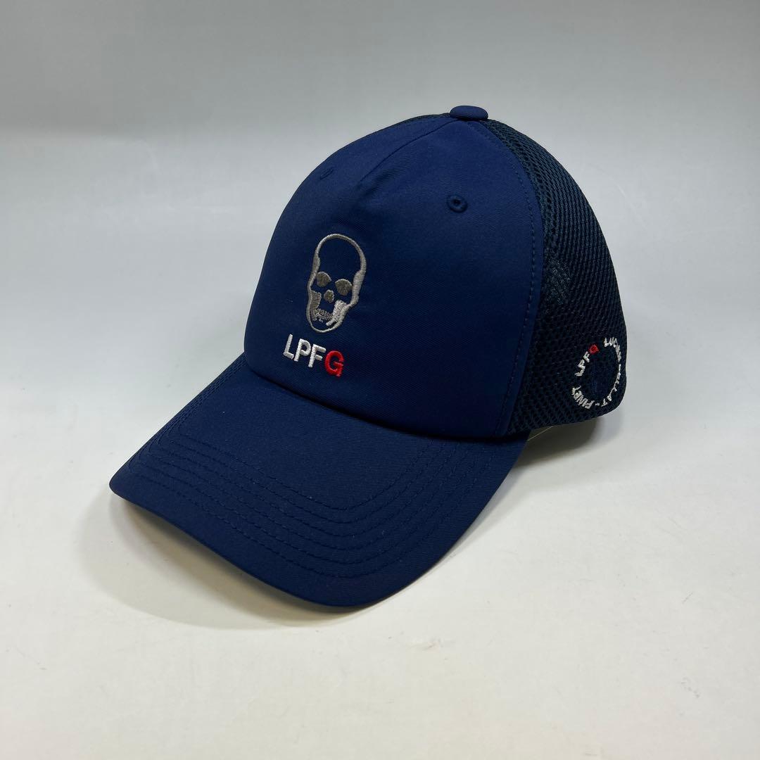大幅値下げ！ LPFG ルシアンペラフィネ　メッシュキャップ ネイビー