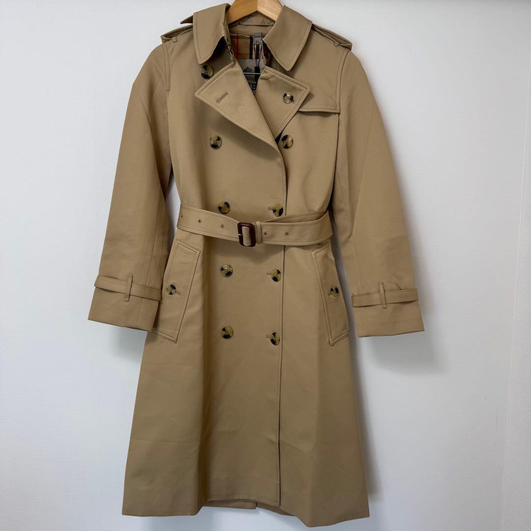 バーバリー　ベージュ トレンチコート ダブルブレスト