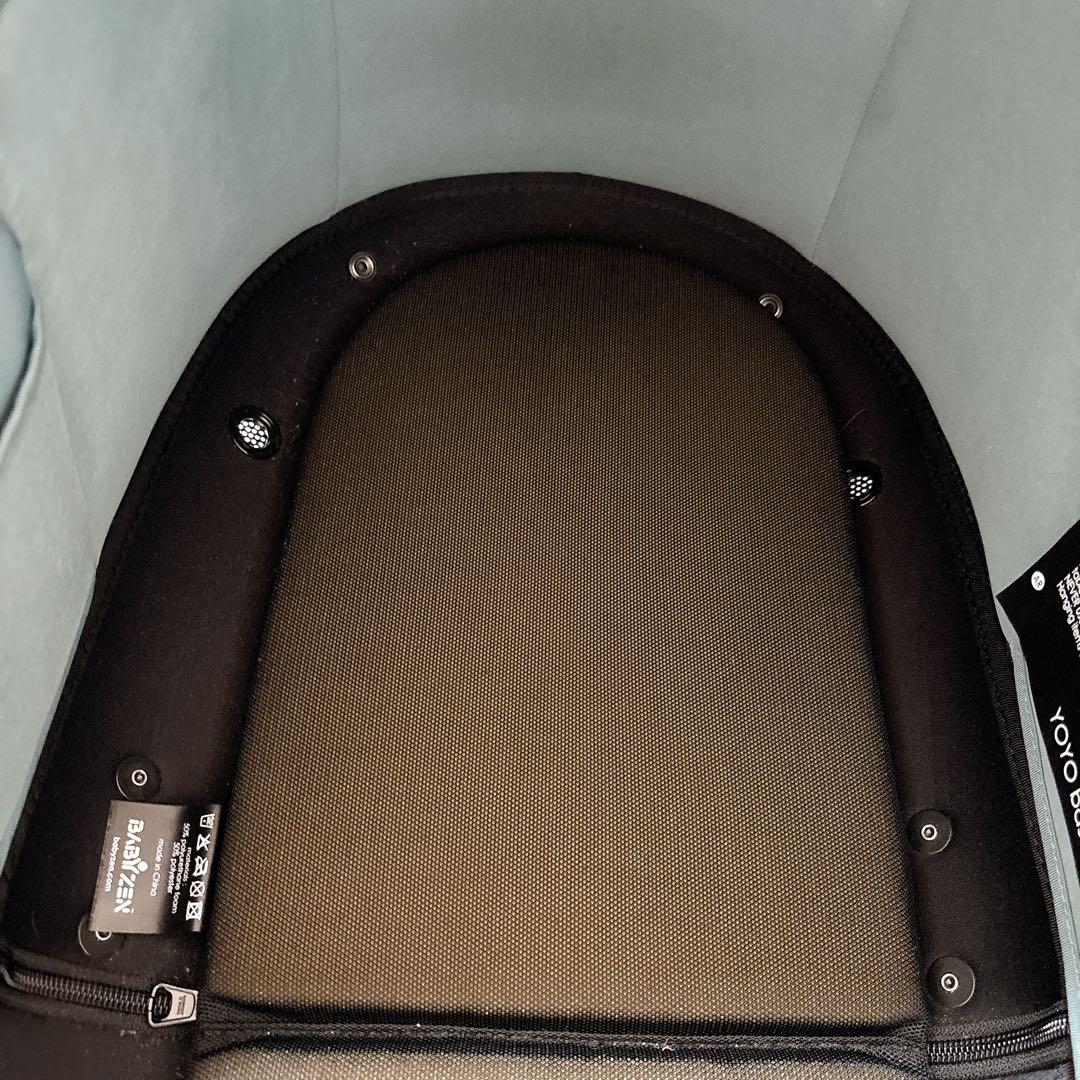 美品　BABYZEN YOYO専用 バシネット　人気　アクア