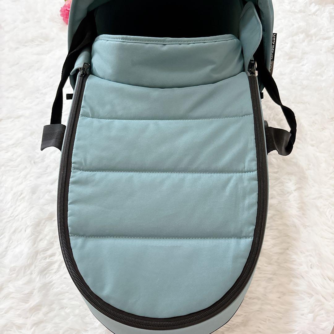 美品　BABYZEN YOYO専用 バシネット　人気　アクア