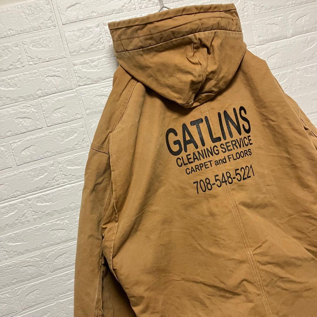 ●H13【US輸入】カーハート トラディショナルコート ブラウン系【2XL相当】