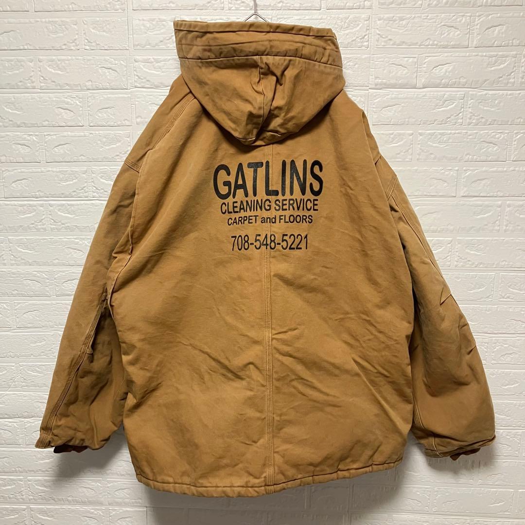 ●H13【US輸入】カーハート トラディショナルコート ブラウン系【2XL相当】