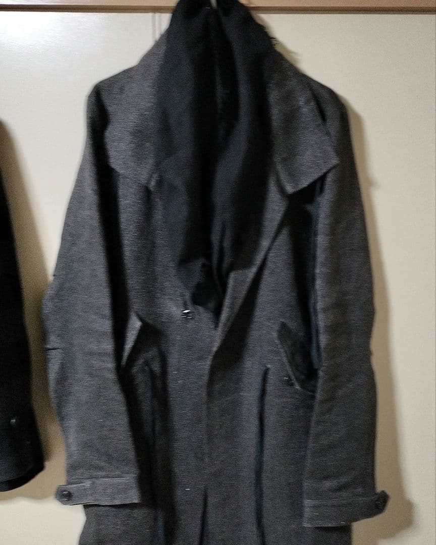 DIRAIN ブラック モッズコート リックオウエンスやJULIUSが好きな方