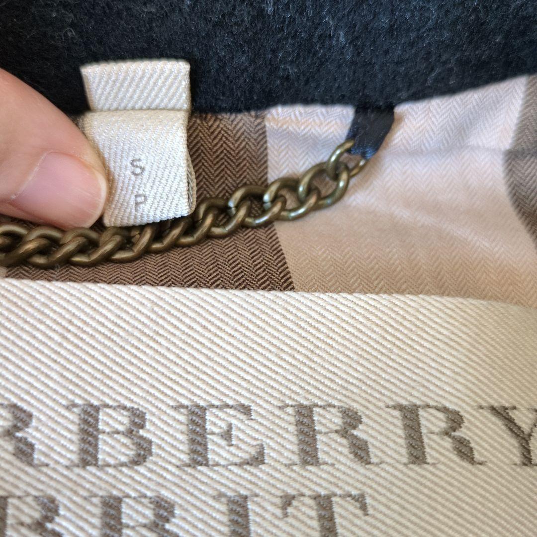 【ピンクの猫】BURBERRY BRIT バーバリー ウールコート