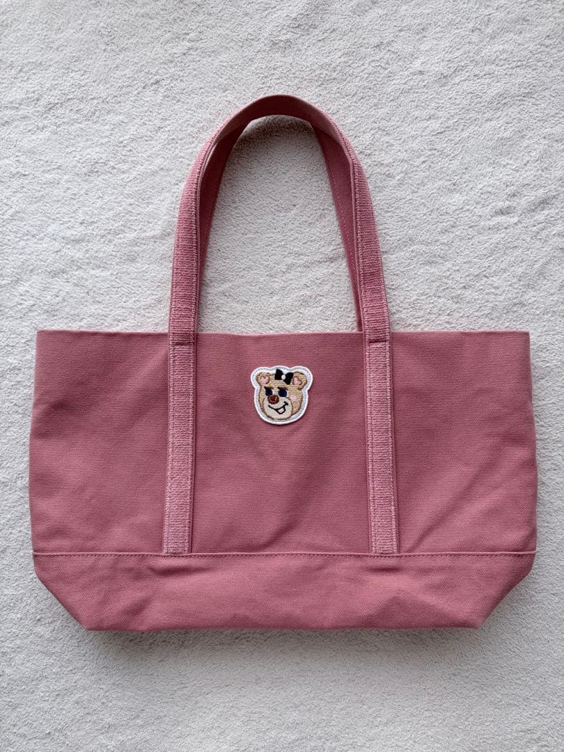 FEILER オールドテディトートバッグ 大 ピンク