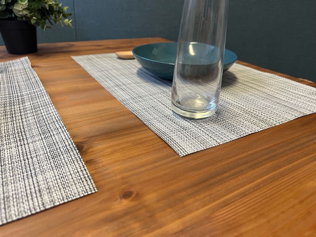 【送料無料】 ローテーブル 正方形 90cm 杉 ブラウン 折り畳み脚 ハ型