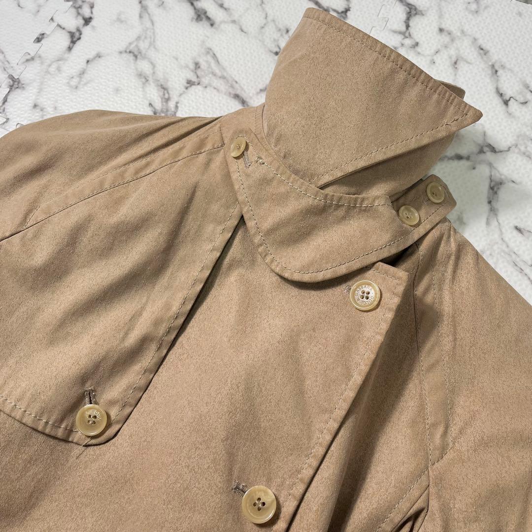 ドルチェ&ガッバーナ　トレンチコート　レオパード　ベルト　ロング丈　ベルテッド