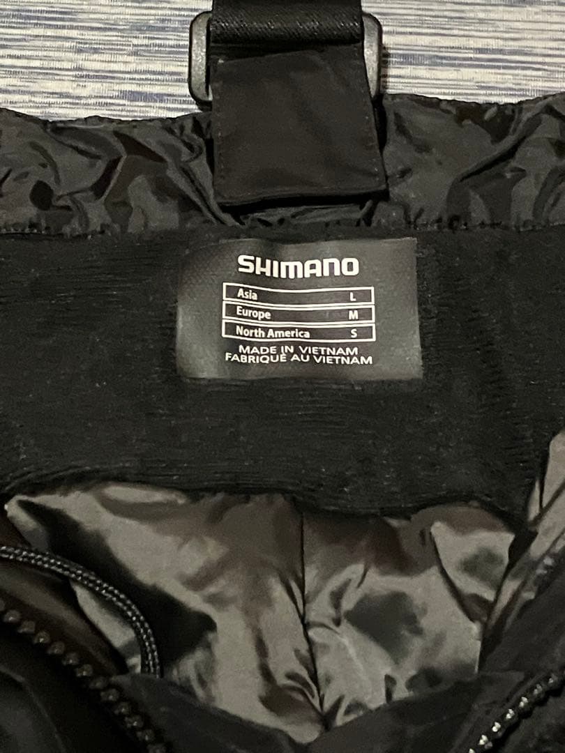 超美品 シマノ 純正 RB-001U デュラスト ウォーム Lサイズ パンツ単品