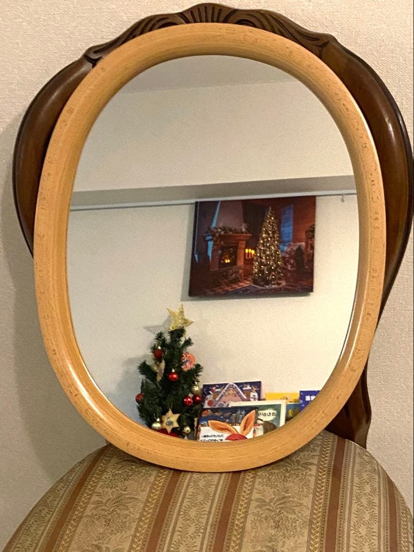 柳 宗理 曲木椅子 小判型 木地色