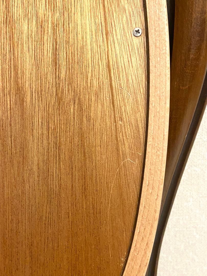 柳 宗理 曲木椅子 小判型 木地色