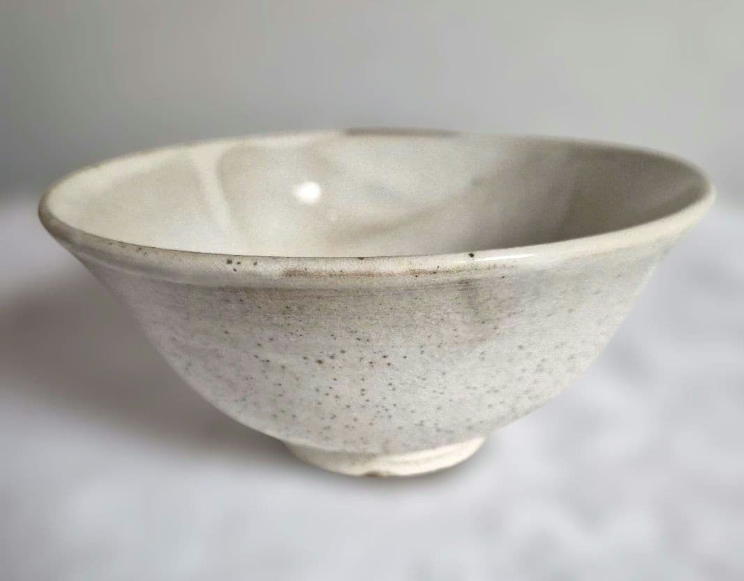【徐仙吉】　粉引茶碗 未使用