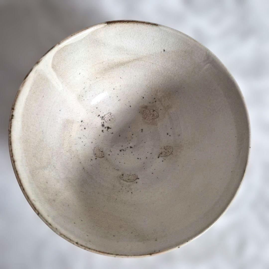 【徐仙吉】　粉引茶碗 未使用