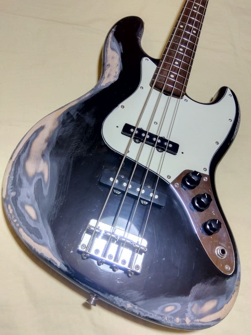 フェンダー ジャパン ジャズベース レリック加工