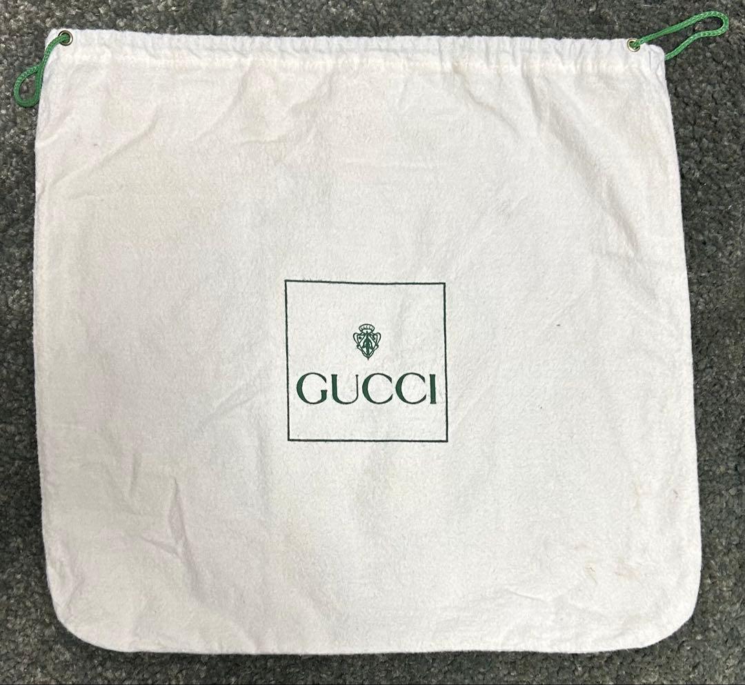 GUCCI グッチ リュック・デイパック ブラック スウェード/レザー バンブー