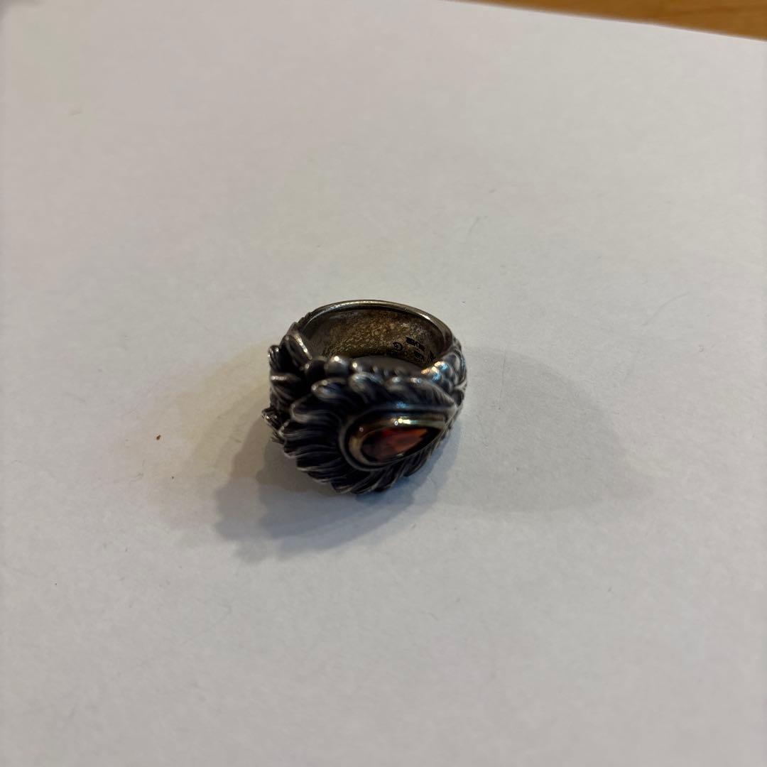 ブラッディーマリー　ドラードリング　ファイアーオパールカスタム