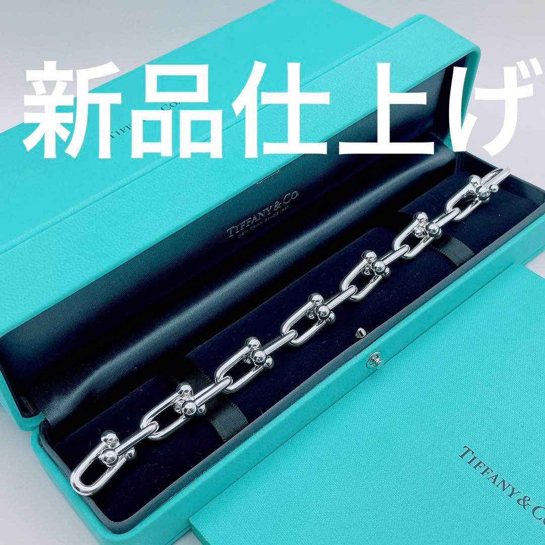 新品同様　Tiffany & Co. ブレスレット　ハードウェア　ラージ