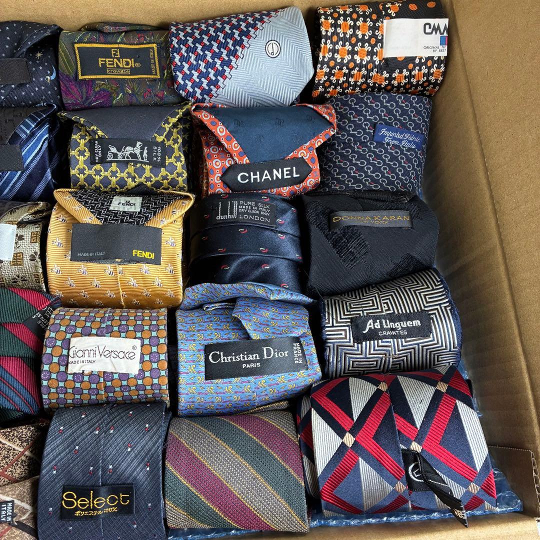 【格安★】ネクタイ ブランド まとめ売り 95本セット メンズ シルク